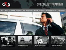 Tablet Screenshot of g4sspecialisttraining.com